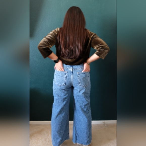 High waist Wide leg Jeans - Picture 2 of 5